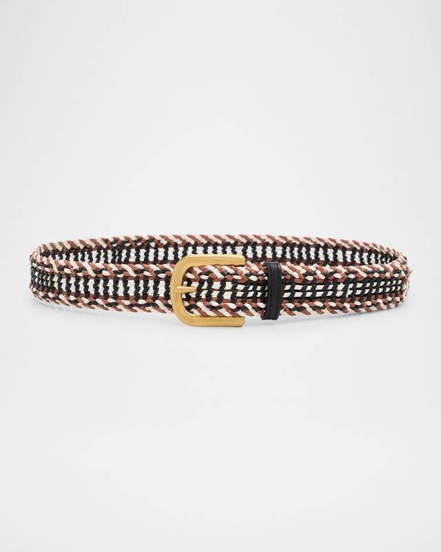 Sam Woven Leather Belt
